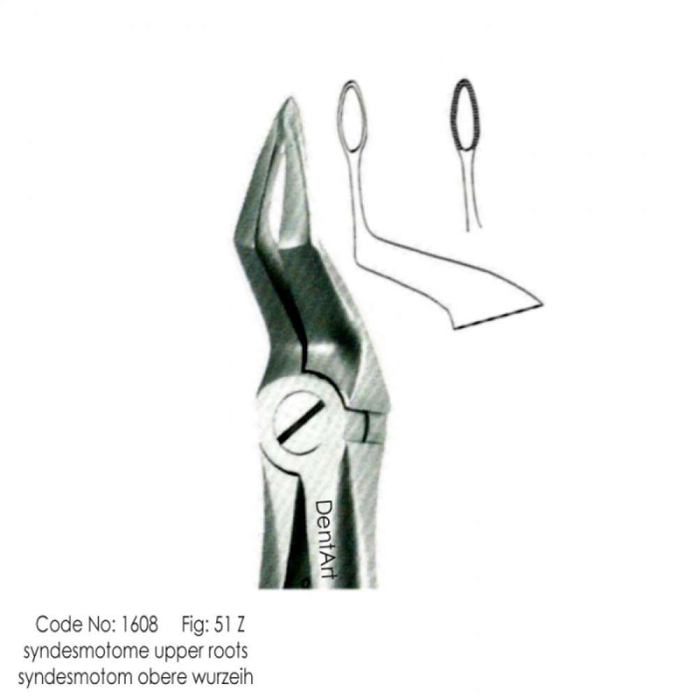 Extraction Forceps. Fig No.51 Z - UK Type